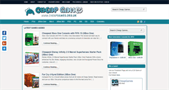 Desktop Screenshot of cheapgames.org.uk